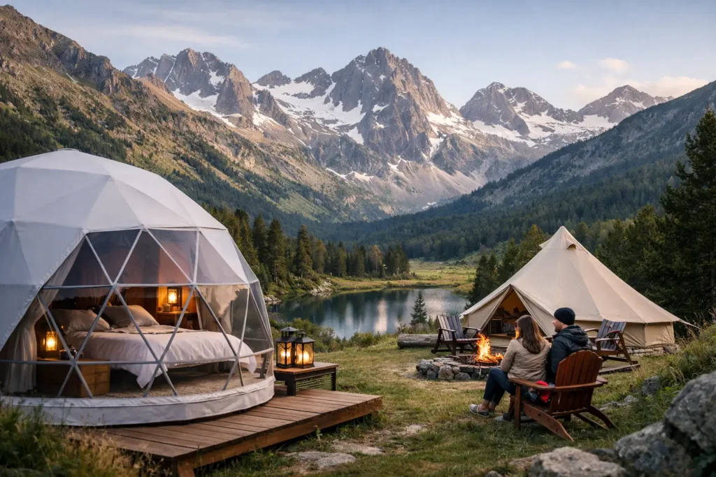Dónde hacer glamping en Pirineos