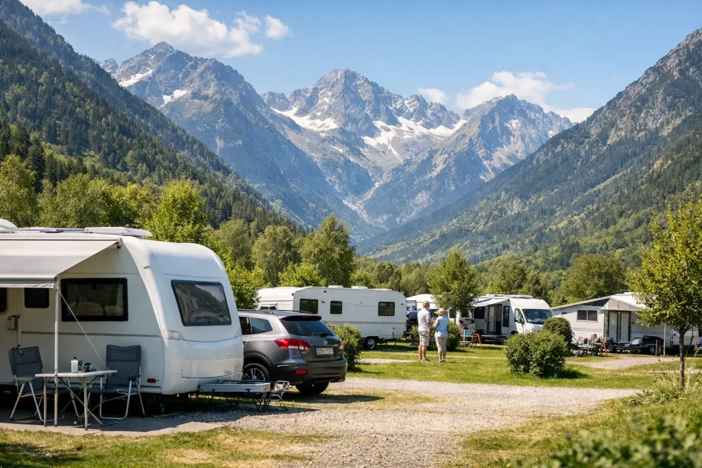 Parcelas para caravanas en Pirineos: cómo elegir