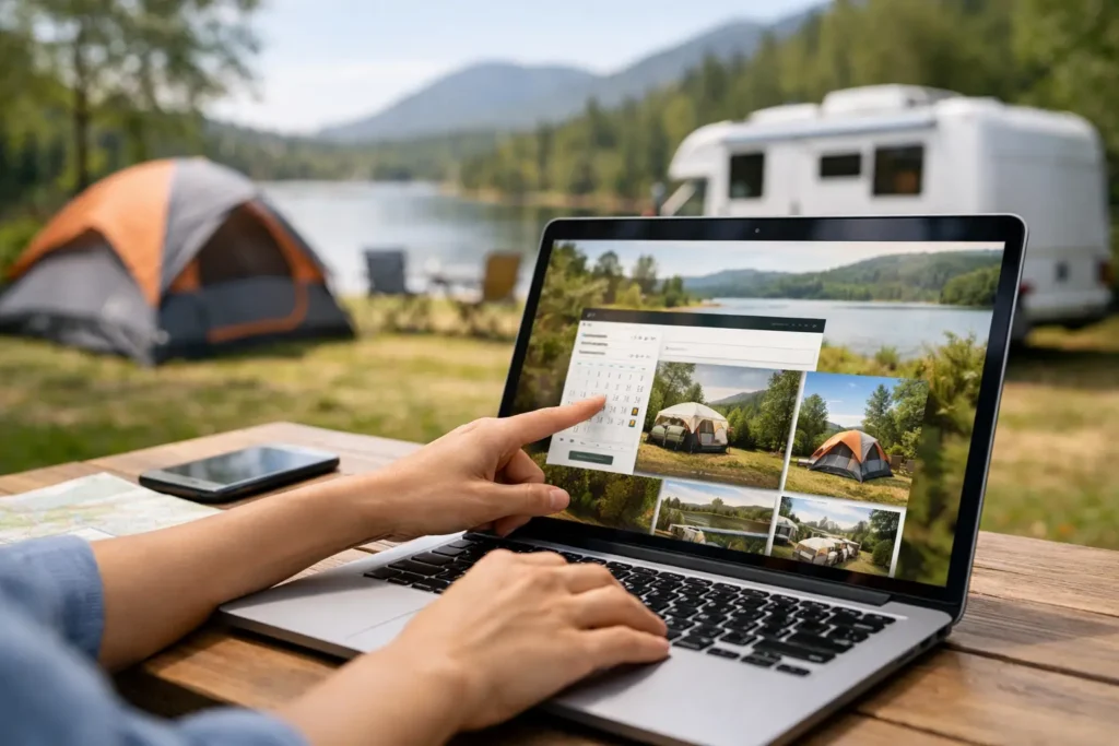 Cómo reservar camping online sin complicarte