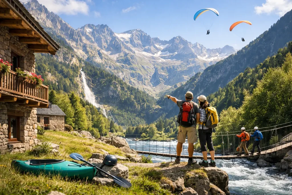 Escapada rural con aventura en los Pirineos
