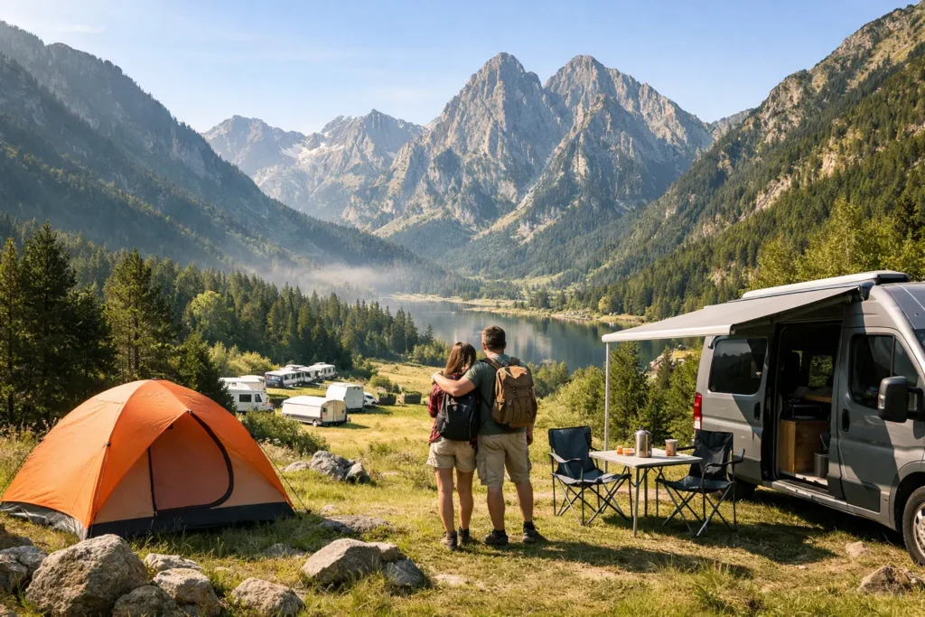 Guía camping Pirineo catalán: qué elegir