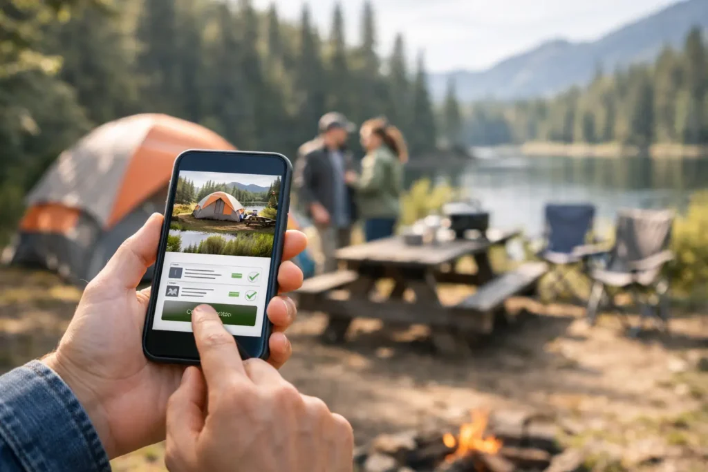 ¿Se puede cancelar una reserva de camping?