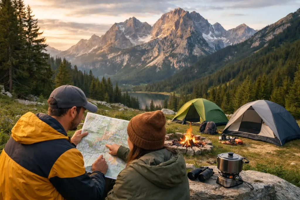 Cómo elegir camping de montaña sin fallar