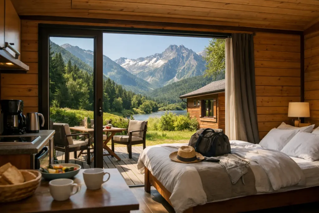 Qué incluye un bungalow equipado en el Pirineo