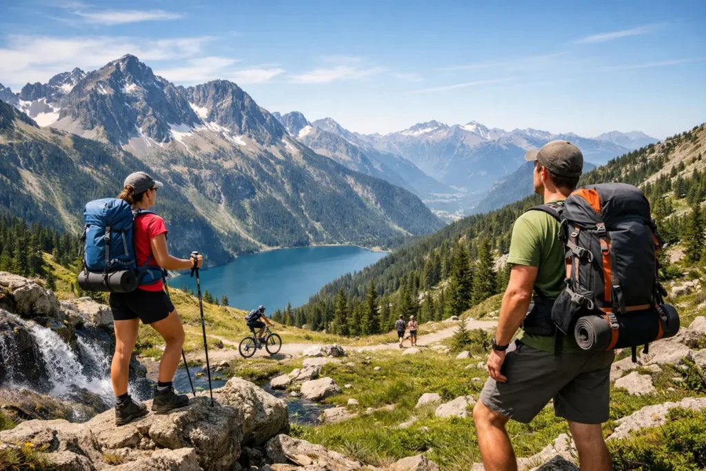 Guía de vacaciones activas en la montaña