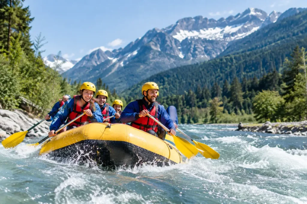 Mejor época para hacer rafting en Pirineos