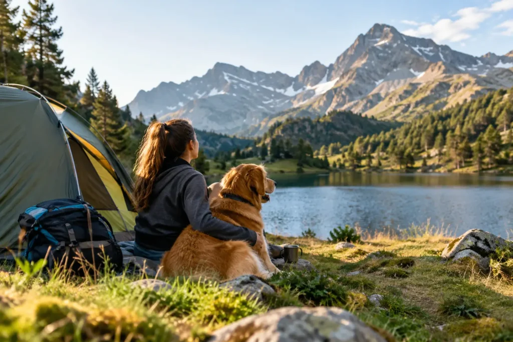 Camping pet friendly en los Pirineos catalanes