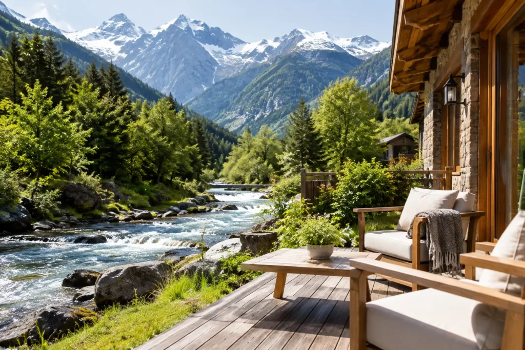 Mejores alojamientos junto al río en Pirineos